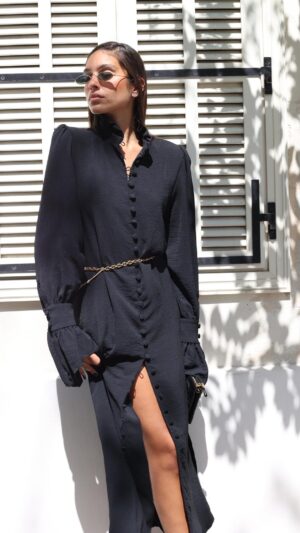 שמלת לומארי- שחור