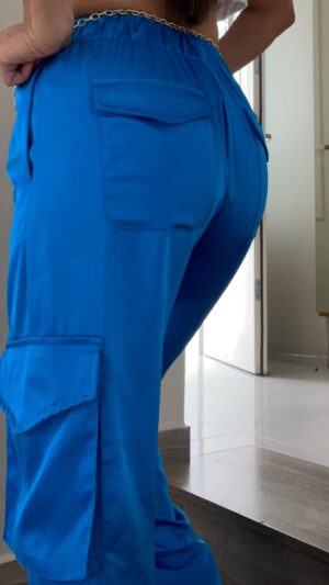 דגמח סאטן כחול