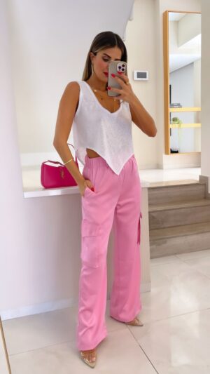 דגמח סאטן ורוד