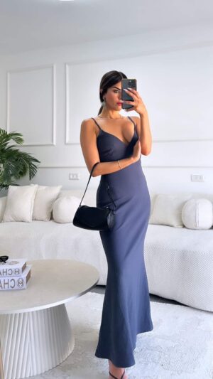 שמלת ריב-אפור